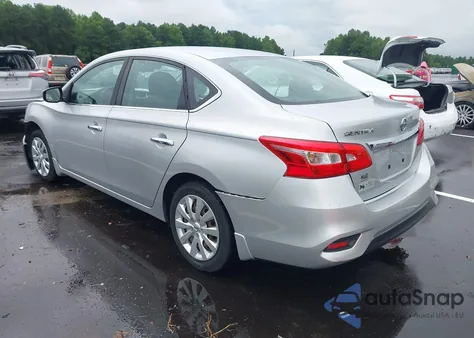2016 Nissan Sentra S z USA, uszkodzony, nr VIN 3N1AB7AP1GY313189